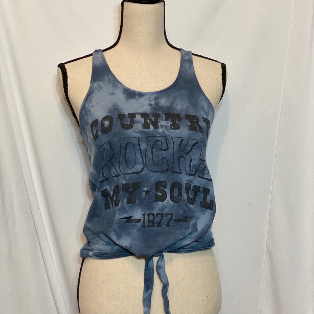 Country Rock Tank Top Sz M by Levi’s Denzien❤️